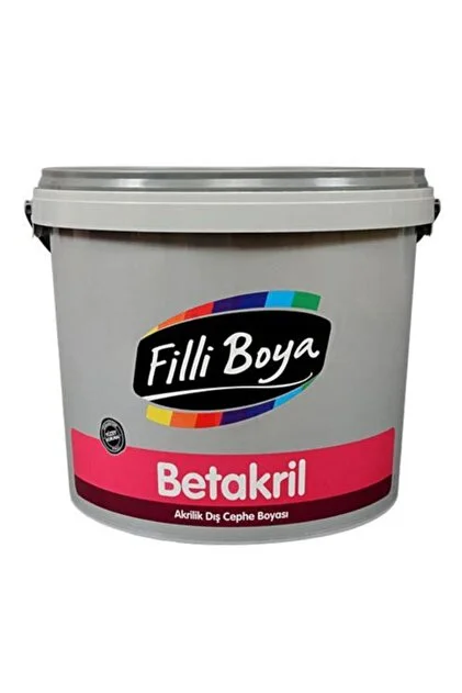FİLLİ BOYA DIŞ CEPHE BOYASI BOHEM GRİ 20 KG